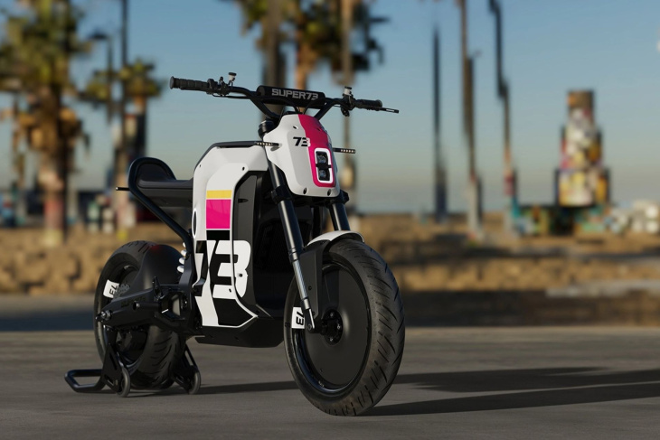 android, cette magnifique moto électrique compacte et sportive annonce la couleur