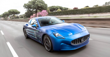 La future Maserati GranTurismo Folgore électrique s’offre une balade à Rome