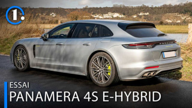 Essai Porsche Panamera 4S E-Hybrid Sport Turismo - Du souffle et des watts
