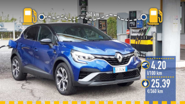 Renault Captur E-Tech, le test de consommation réelle