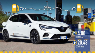 Renault Clio E-Tech hybride, le test de consommation réelle