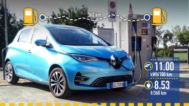 Renault Zoé (2021), le test de consommation réelle