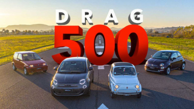 Fiat 500 contre 500 - Toutes les générations de 500 s'affrontent !