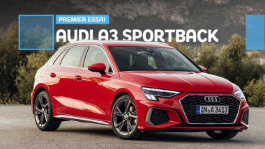 Essai Audi A3 Sportback (2020) - Premier contact avec la compacte allemande