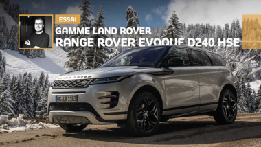 Essai gamme Land Rover - Range Rover Evoque D240 HSE (1/3)