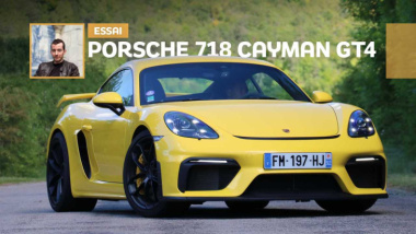 Essai Porsche 718 Cayman GT4 (2020) - Thérapie miracle