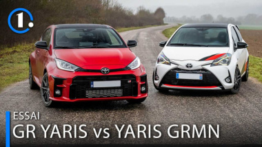Essai comparatif - La Toyota GR Yaris affronte la Toyota Yaris GRMN