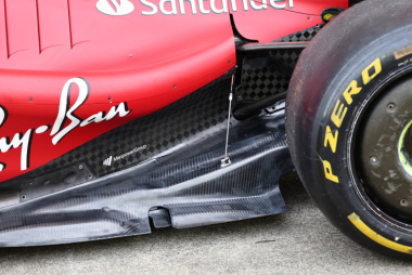 Les modifications apportées au plancher de Ferrari à Suzuka