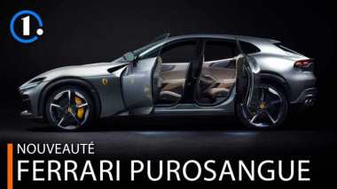 Ferrari Purosangue (2022) : le SUV italien avec un V12 de 725 ch