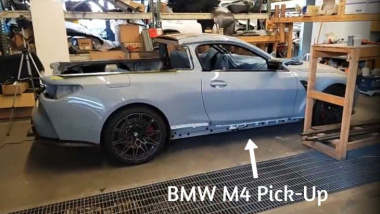 Une BMW M4 pick-up sera présentée au Sema Show