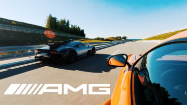 La Mercedes-AMG GT Black Series se fait détruire par l'AMG One