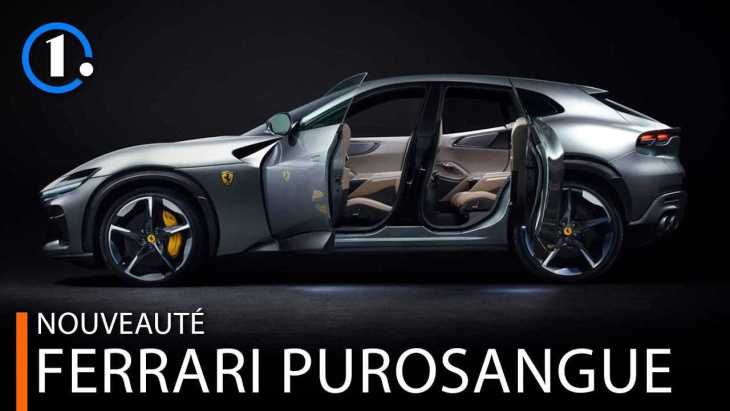android, ferrari purosangue (2022) : le suv italien avec un v12 de 725 ch