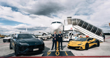 Le Lamborghini Urus devient une navette pour les voyageurs VIP de cet aéroport italien