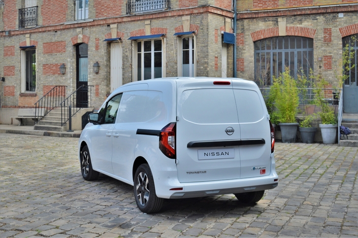 Essai - Nissan Townstar EV (2022) : comme son frère, sauf les prix