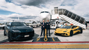 Lamborghini continue à fournir l'aéroport Marconi de Bologne