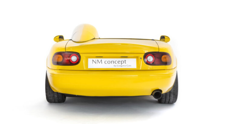 gorgona nm concept : une mazda mx-5 na transformée en un speedster unique