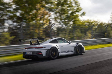 Porsche GT3 RS en mode record sur le Nürburgring