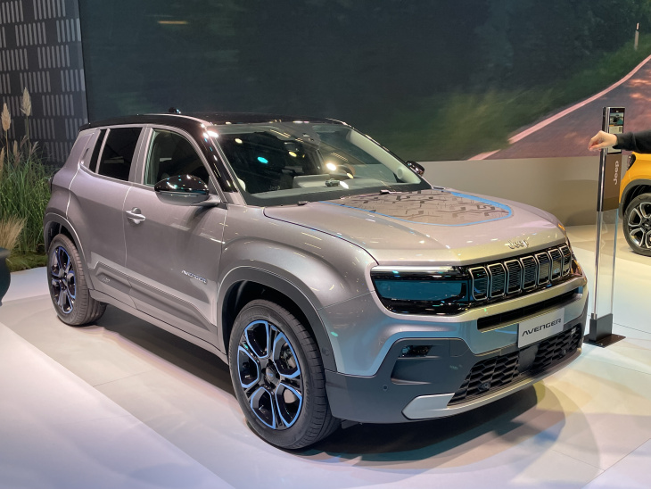 jeep, mondial auto 2022, mondial de paris (2022) - jeep avenger : première jeep électrique