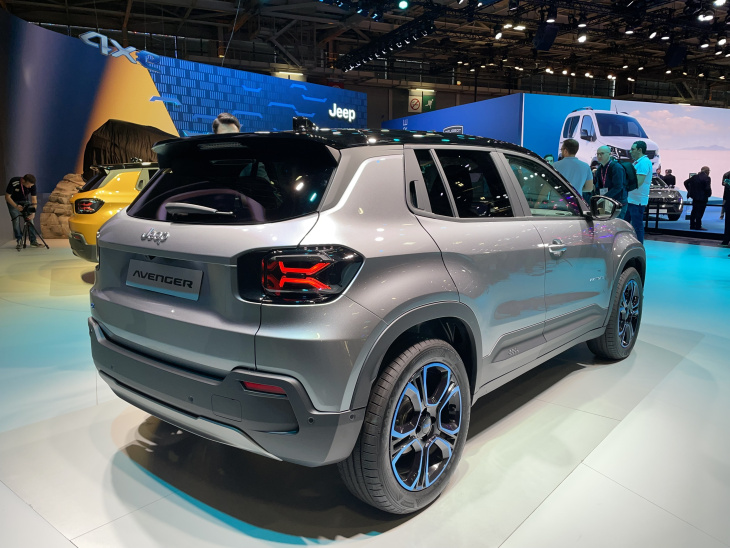 jeep, mondial auto 2022, mondial de paris (2022) - jeep avenger : première jeep électrique