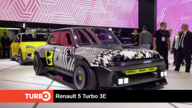 VIDEO - Renault 5 Turbo 3E, une R5 électrique et énervée au Mondial de l’Auto