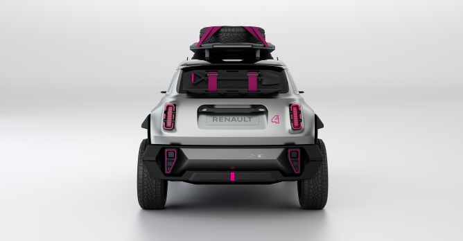 renault, crossover, conceptcar, voiture électrique, la renault 4 revient en tant que suv compact : en voici un avant-goût