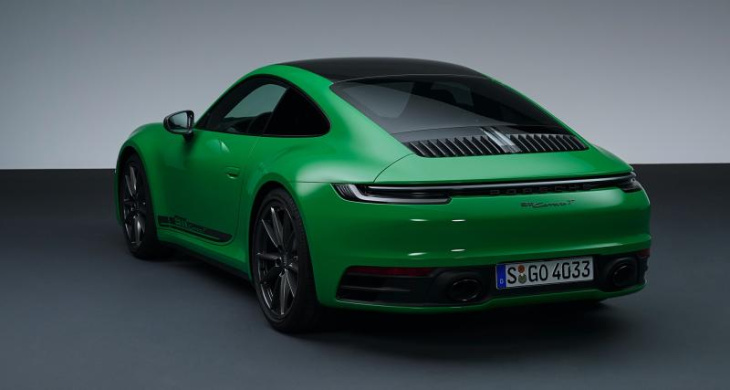 porsche 911 carrera t (2022) : la sportive allemande se décline dans une version allégée à petit prix