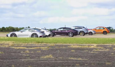 VIDEO – Quand toutes les Porsche de la gamme s’affrontent dans une course