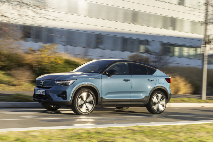 volvo,  volvo c40,  4*4/suv/crossovers, android, essai volvo c40 recharge twin. il vise (trop) haut
