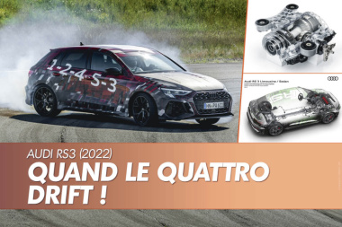 Audi RS 3 (2022). Le quattro adapté aux délices de la glisse !