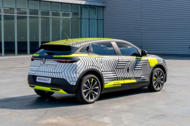 Renault Mégane E-Tech Electric (2021). Les 1ers prototypes de sortie