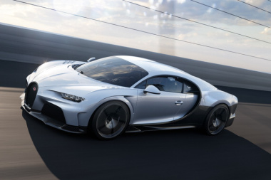 Bugatti Chiron Super Sport (2021). 440 km/h pour la supercar allongée