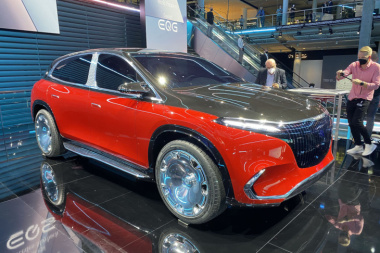 Mercedes-Maybach EQS SUV concept (2021). Le luxe électrique ultime