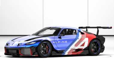 Alpine GTA Concept NFT. Cinq art cars virtuelles proposées à la vente