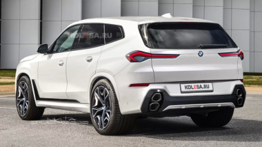 BMW X8 G09 (2022). De nouvelles photos du futur grand SUV hybride
