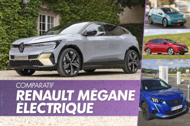 La Renault Mégane E-Tech électrique (2022) face à ses rivales