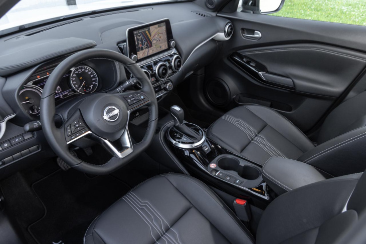 android, essai nissan juke hybrid 145 : le courant passe enfin