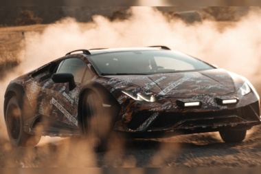Lamborghini Huracan Sterrato (2022). La supercar tout-chemin se montre officiellement