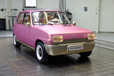 Renault 5 Diamant (2022). La genèse du concept électrique en images
