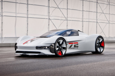 Porsche Vision Gran Turismo (2022). Un concept électrique et virtuel