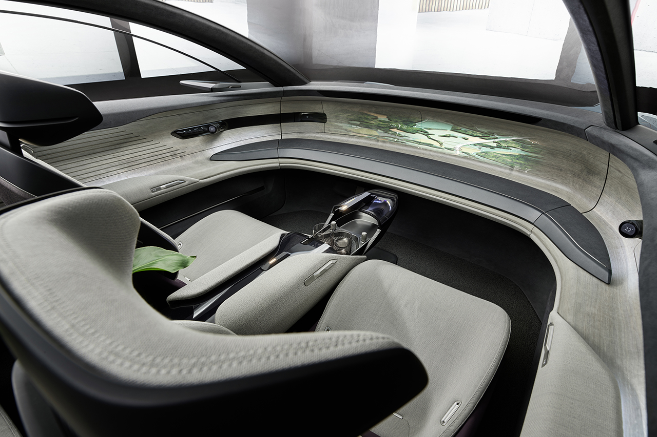 concept car audi,  audi, audi grandsphere concept (2021). l'électrique luxueuse et autonome