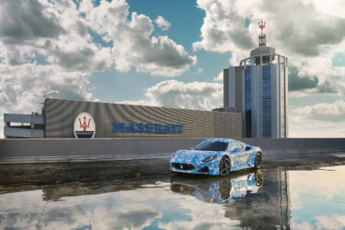Maserati MC20 Cielo (2022). La supercar découvrable sort camouflée