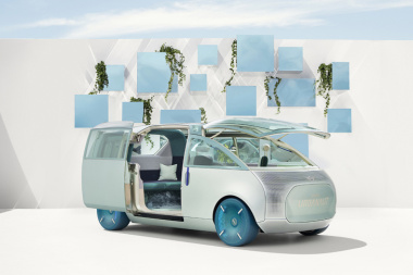 Mini Vision Urbanaut 2030. Camping-car urbain ou mini loft à roulettes