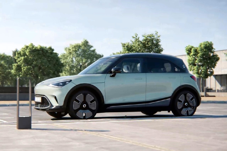 autonomie,  batteries,  nouveauté automobile,  photos officielles,  smart, smart #1 (2022). nouvelles finitions pour le petit suv électrique
