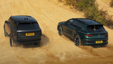 Bentley Bentayga vs Range Rover une bataille tout-terrain coûteuse.