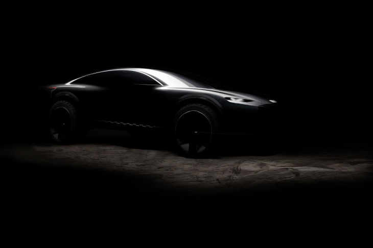 concept car audi,  teaser,  vidéo concept-car,  voiture autonome,  audi, audi activesphere concept (2023). un crossover-coupé électrique annoncé