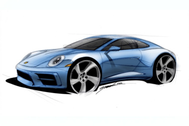 Une Porsche 911 inspirée par le film « Cars » en préparation