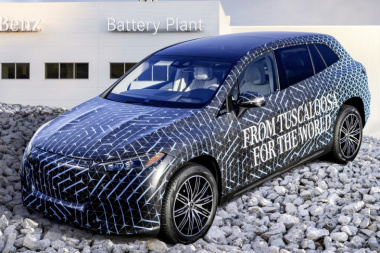 Mercedes EQS SUV (2022). Premières photos du SUV électrique 7 places
