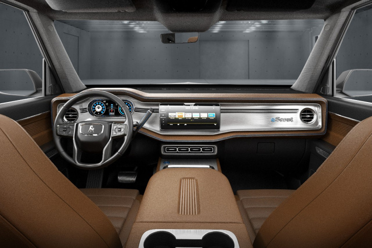 moteur essence,  photos officielles, equus scout e-concept (2023). la muscle car des suv électriques