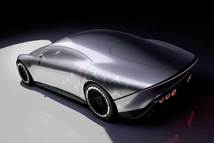 batteries,  concept car mercedes-benz,  photos officielles,  plateforme modulaire auto / voiture,  vidéo de voiture,  mercedes-benz, mercedes vision amg (2022). un aperçu des futures sportives électriques