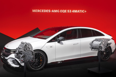 Mercedes-AMG EQE (2022). Jusqu'à 687 ch pour les versions sportives